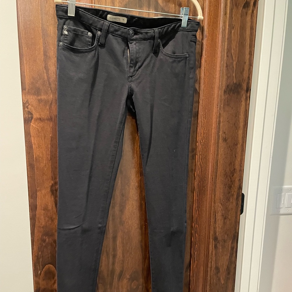 AG skinny stretch pants - 28R - black